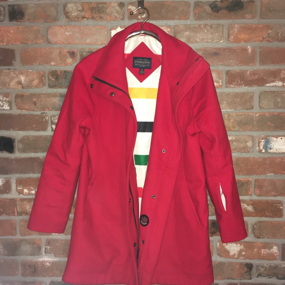 WOMEN'S WOOL PEA COAT | Pendleton